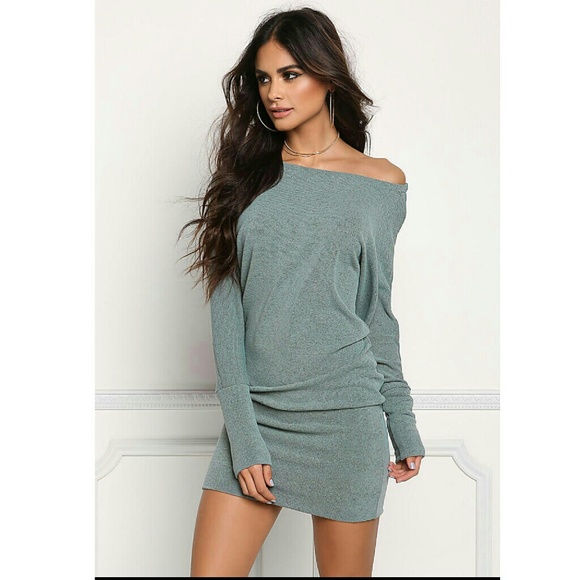 dolman sweater dress